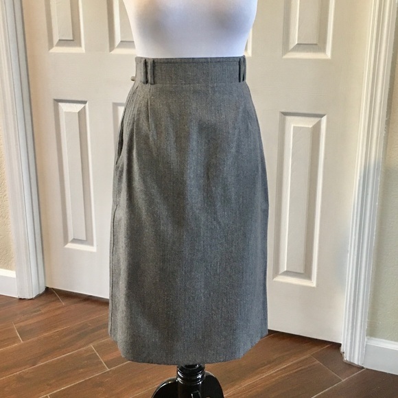 Vintage Escada Pencil Skirt - Picture 4 of 7